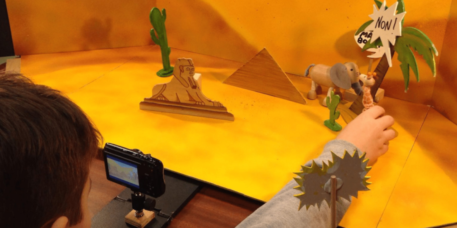 Atelier stop motion